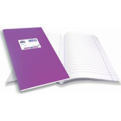 Τετράδιο πλαστικό μωβ Β5 Ριγέ 50φ SKAG SUPER ΔΙΕΘΝΕΣ